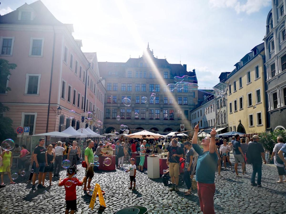 Ferienwohnungen am Flüsterbogen Görlitz Exterior foto
